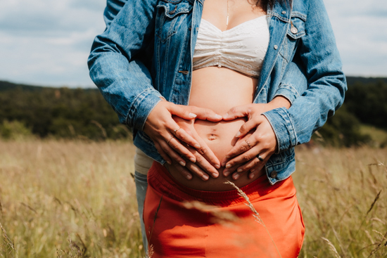 Details Babybauch